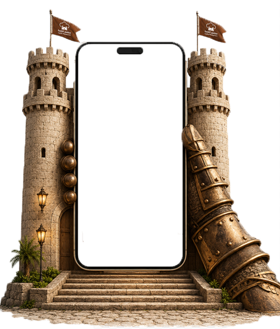 Mobile hand mockup