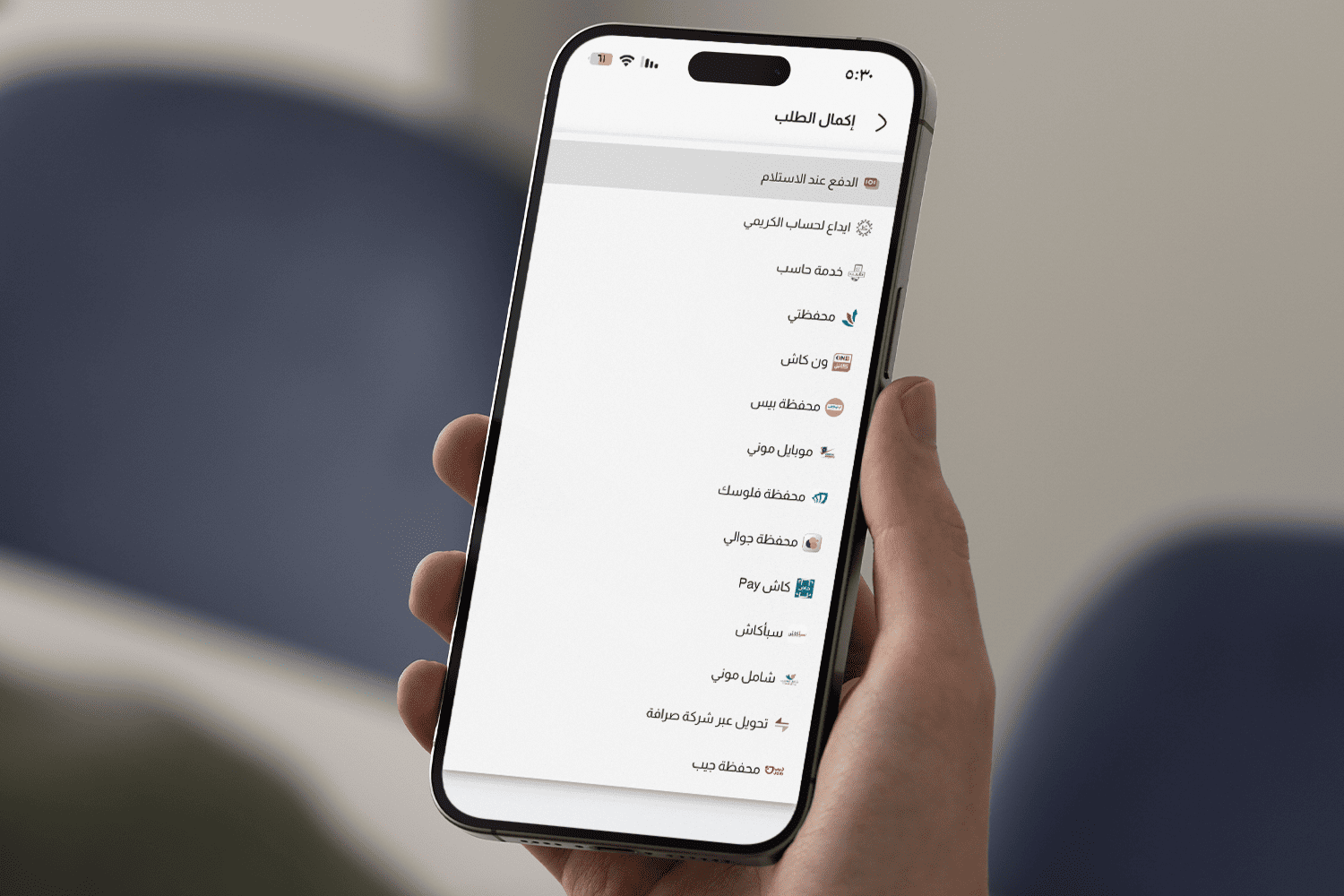 وسيلة الدفع